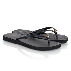 ❌SOLD❌ Black Tory Burch Flip Flops